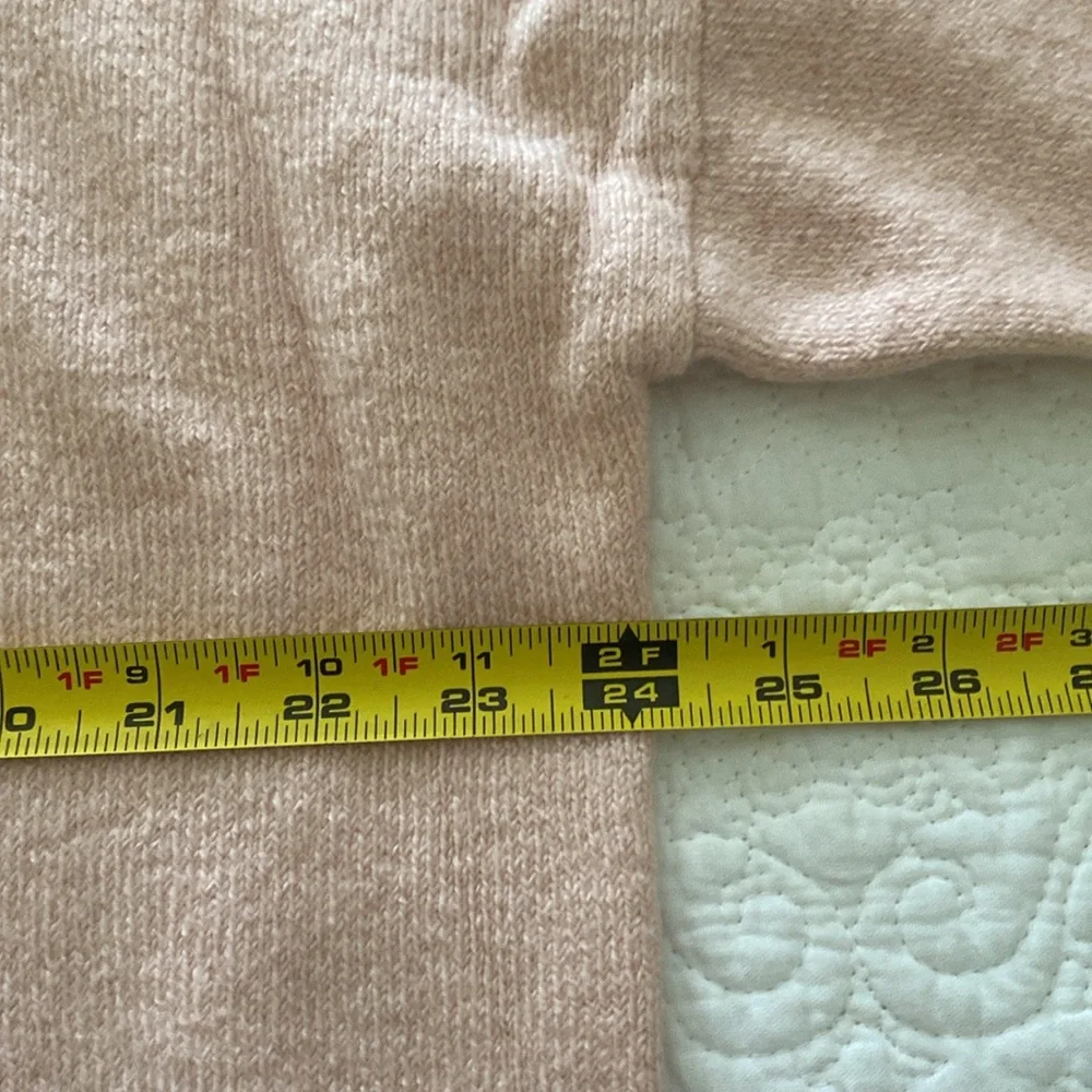 NWT Treasure & Bond long sleeve crew neck peach sweater - Picture 5 of 8